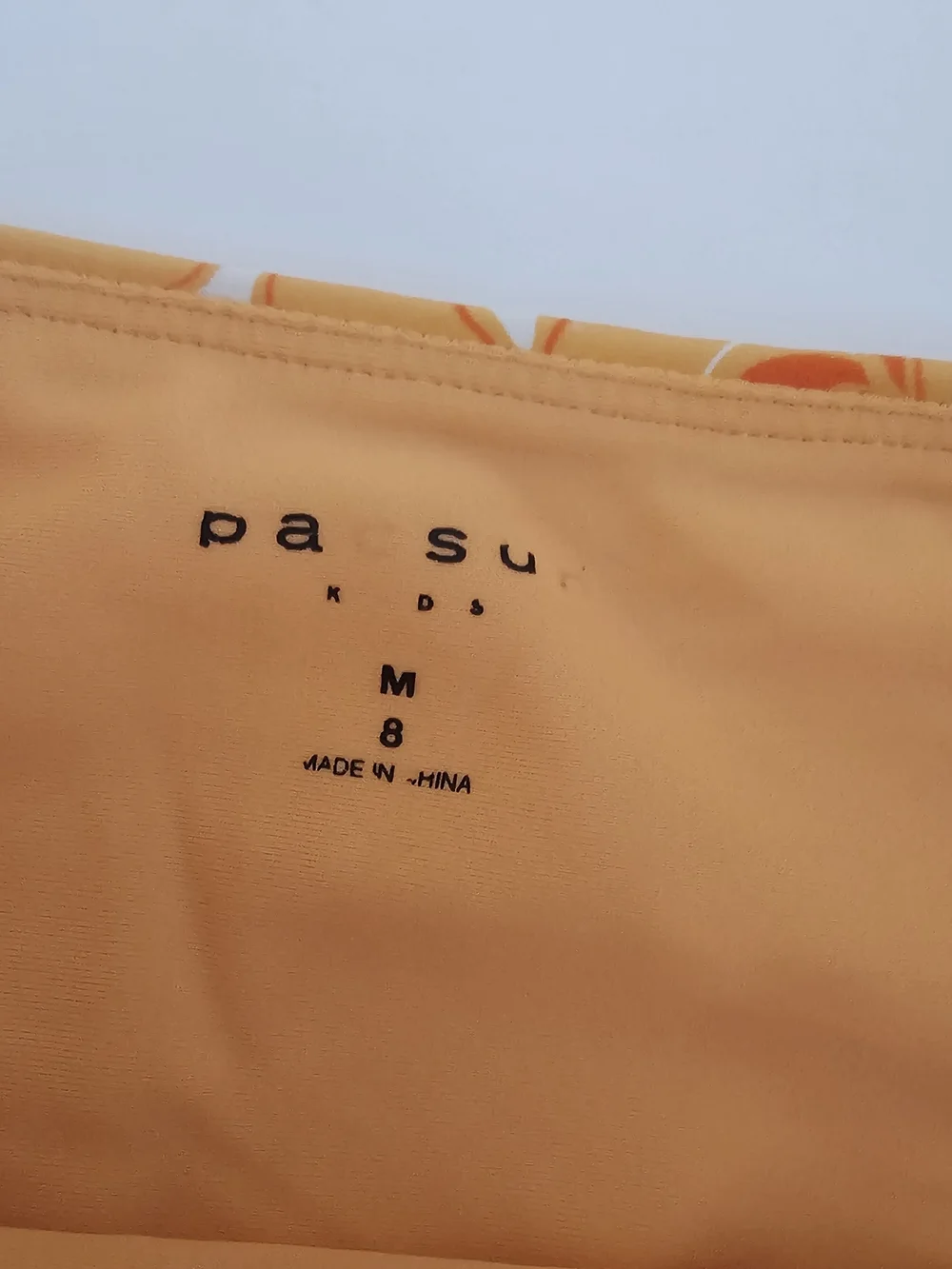 Pac Sun Yellow Floral High-Waist Bikini Set. Size Medium 8 Girls